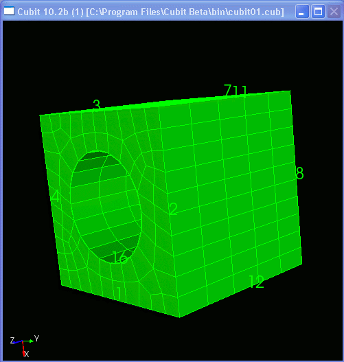 Smooth Shade View of Mesh