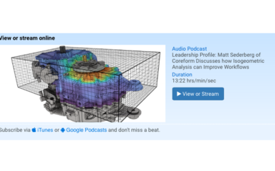 Podcast: how isogeometric analysis can improve workflows