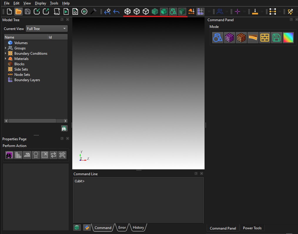 A screenshot of Cubit® in dark mode highlighting the icon redesigns.