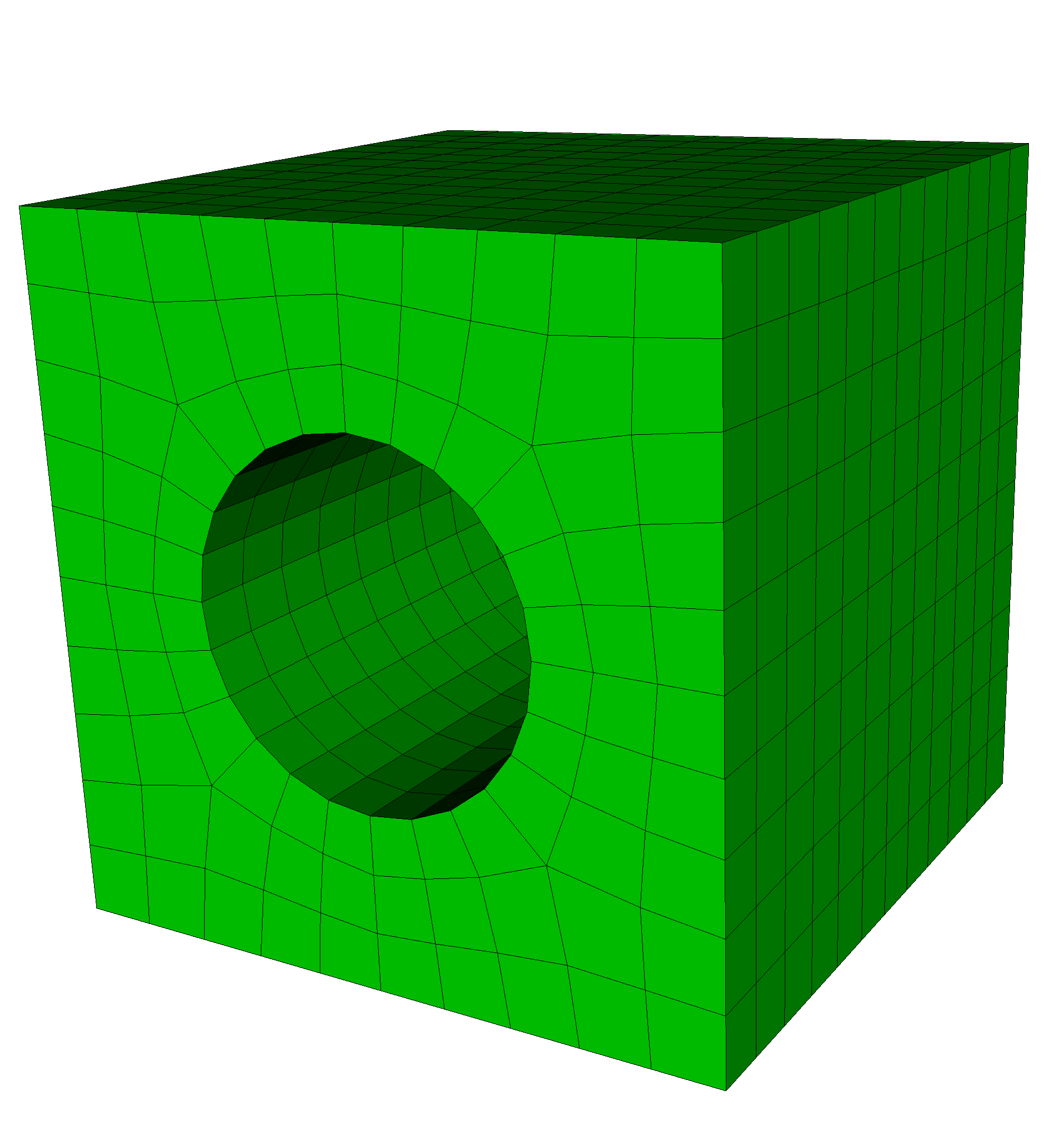 Hex mesh